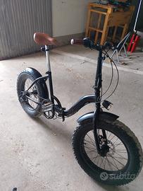 fat bike pieghevole