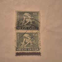 2 Francobolli "Plucking Tea"