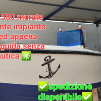Open rover 550 + trasporto barca