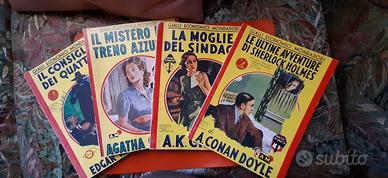 4 GIALLI - RISTAMPE d' EPOCA anni 30 e 40