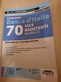 libro concorso Banca d'Italia - vice assistenti