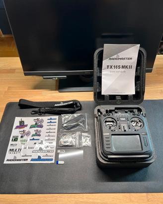 RadioMaster TX16S MKII MAX ELRS AG01 MAI USATO