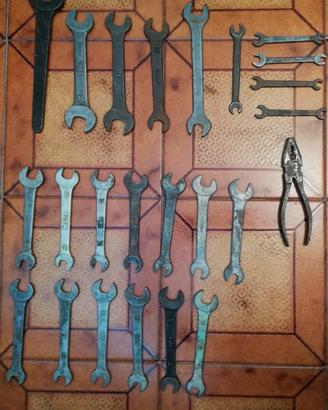 Chiavi trousse attrezzi Fiat auto storiche epoca