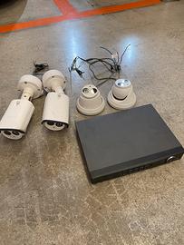 Impianto telecamere completo