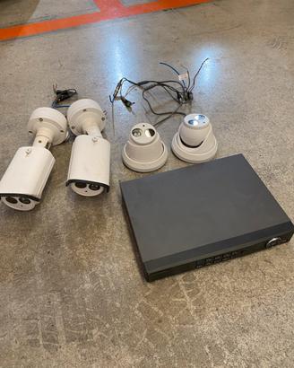 Impianto telecamere completo