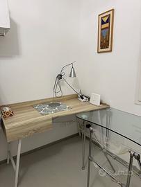 Scrivania color betulla