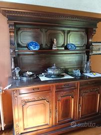 credenza in legno massello inizio '900