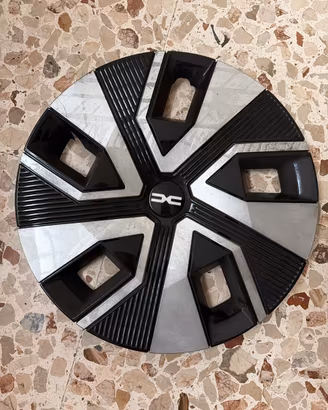 Copri cercio dacia sandero 16’’ nero argento