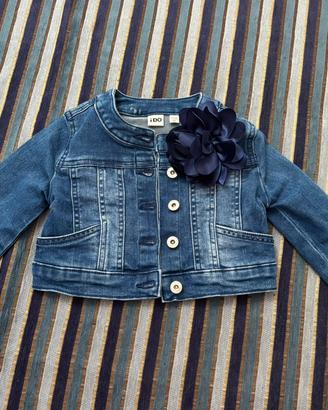 Giacca di jeans elegante Marca iDO taglia 24 mesi