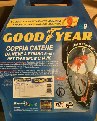 Catene da neve NUOVE Goodyear