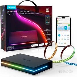 Govee syncbox 2 led sincronizzato con TV
