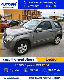 Suzuki Grand Vitara 1.6 16V 3 porte GPL 2034