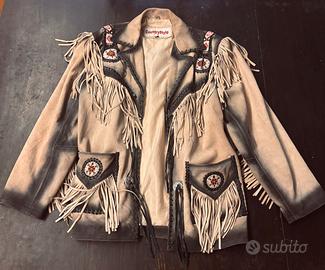 Giacca Country/Western con frange
