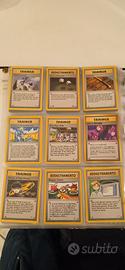 carte Pokemon varie 3 di 3 (addestramento)