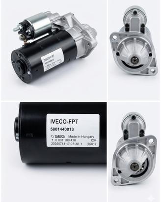 Motorino Avviamento (Bosch) NUOVO Iveco Daily FPT