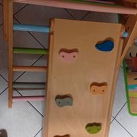 scala arrampicata e scivolo 