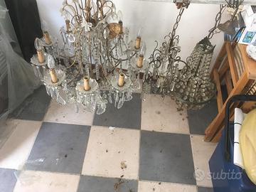 LAMPADARI E LAMPADE VINTAGE