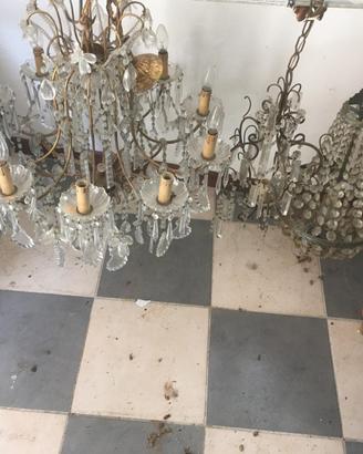 LAMPADARI E LAMPIONI VINTAGE