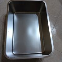 lettiera gatto in acciaio 
