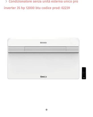 Condizionatore unico pro 35 hp