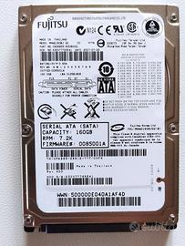 Hard disk 2.5" Fujitsu 160GB SATA 7200rpm