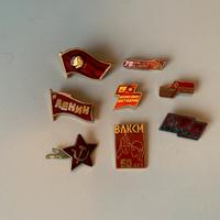 Spille commemorative sovietiche anni 70/80