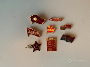 Spille commemorative sovietiche anni 70/80