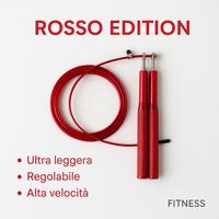 Corda da salto professionale rossa