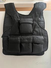Giubbotto zavorrato 10 kg large L