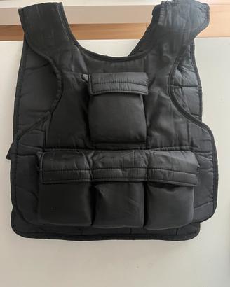 Giubbotto zavorrato 10 kg large L