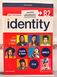 Identity B2 Upper Intermediate libro inglese nuovo