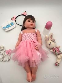 Reborn baby doll bambola realistica