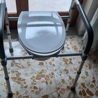 Sedia comoda wc per disabili e anziani