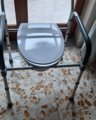 Sedia comoda wc per disabili e anziani