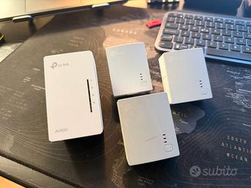 Kit Powerline TP-Link AV600 + WiFi Extender TL-WPA