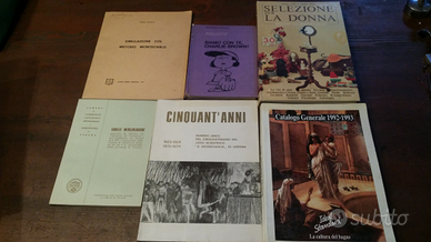 Libri vari e catalogo