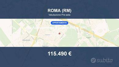Immobile in asta di 58 m² con box auto a Roma