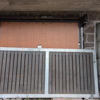 Cancello in legno e ferro zincato