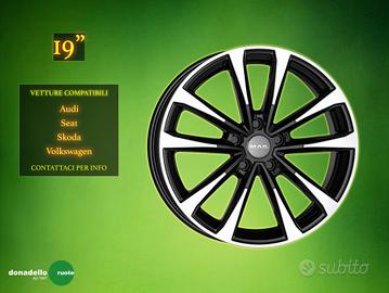 Cerchi in Lega Mak 19" Volkswagen e altre