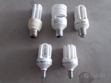 5 Lampadine a basso consumo