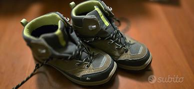 scarpe trekking  decathlon per bambino n. 37 