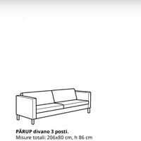 Divano ikea 3 posti