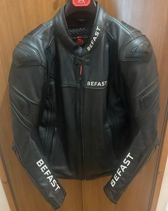 Giacca moto Befast in pelle