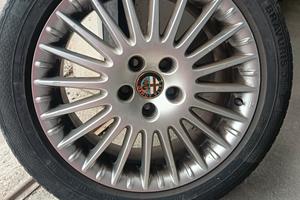 Cerchi in lega 17'' AR 159,Brera + gomme 225 50r17