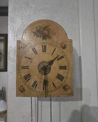 orologio antico con meccanismo meccanico 