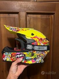 Casco cross usato 3 volte