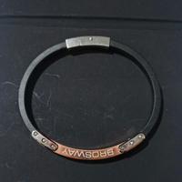 Bracciale uomo Brosway in acciaio e caucciù