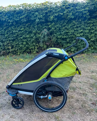 Passeggino Thule Chariot Cab 2 Rimorchio Bici