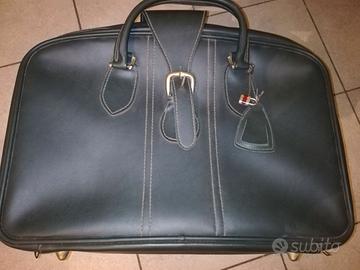 Valigia Vintage Stile Anni 70 in Simil Pelle color