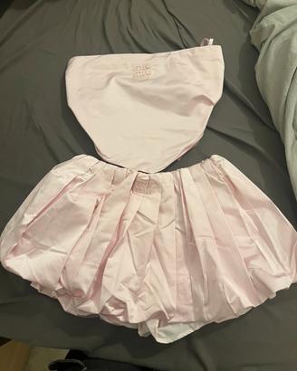 Coordinato rosa miu miu
